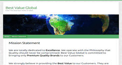 Desktop Screenshot of bestvalueglobal.com