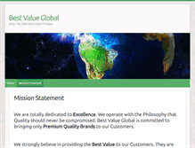 Tablet Screenshot of bestvalueglobal.com